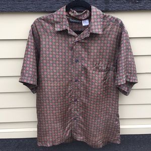 Vintage silk button up